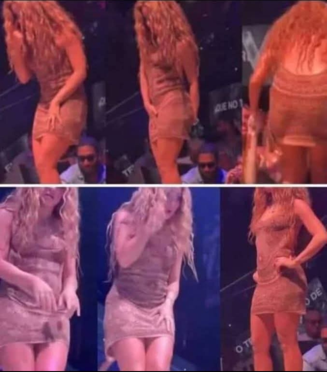 New Moment Shakira leaves stage after catching fan…